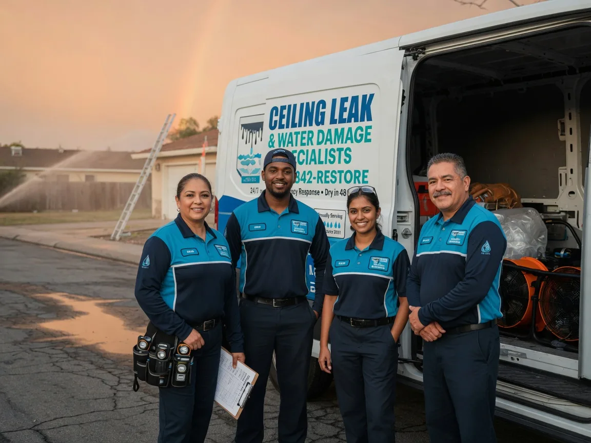 Ceiling Leak Cleanup company in Wanatah, IN