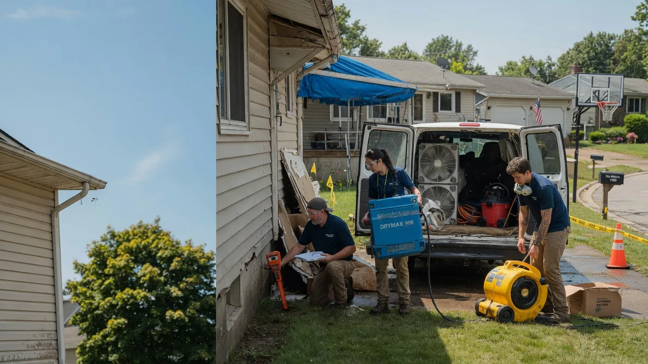 Ceiling Leak Cleanup in Wanatah, IN near me